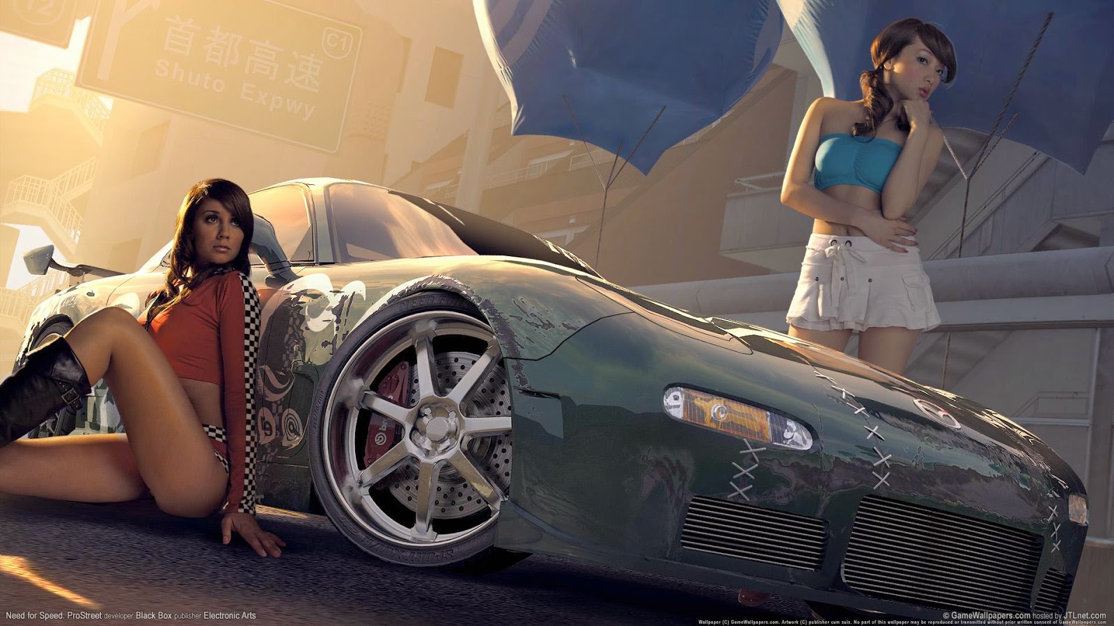 Need For Speed Prostreet Girls 5 Wallpapers Hd